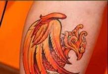 Fire Bird Tatuering Betydelse